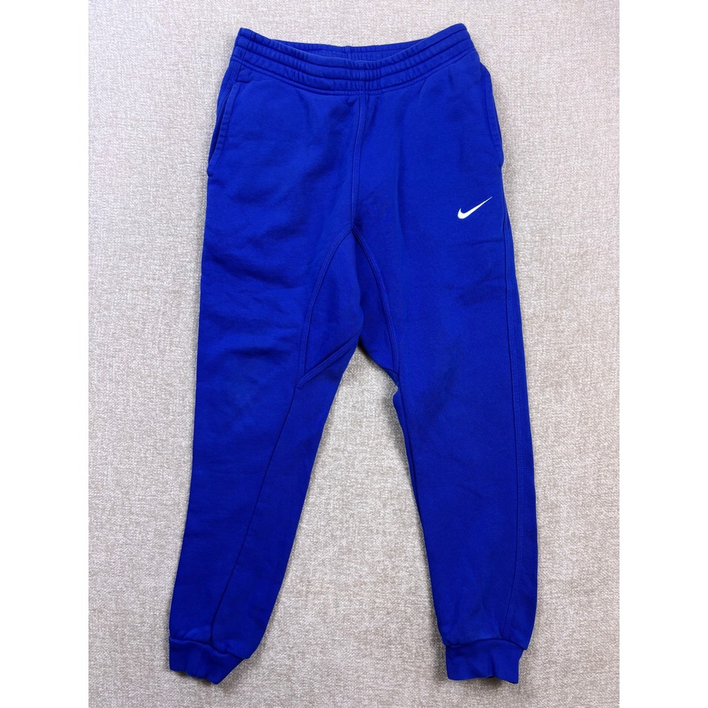 Nike Mens Sportswear Club Fleece Joggers Royal Blue Sweatpants Small